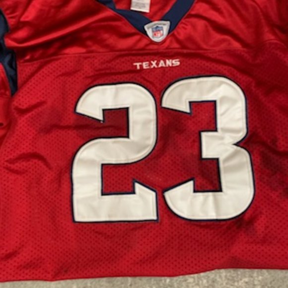 Reebok Authentic Texans Foster Stitched jersey - Picture 4 of 7